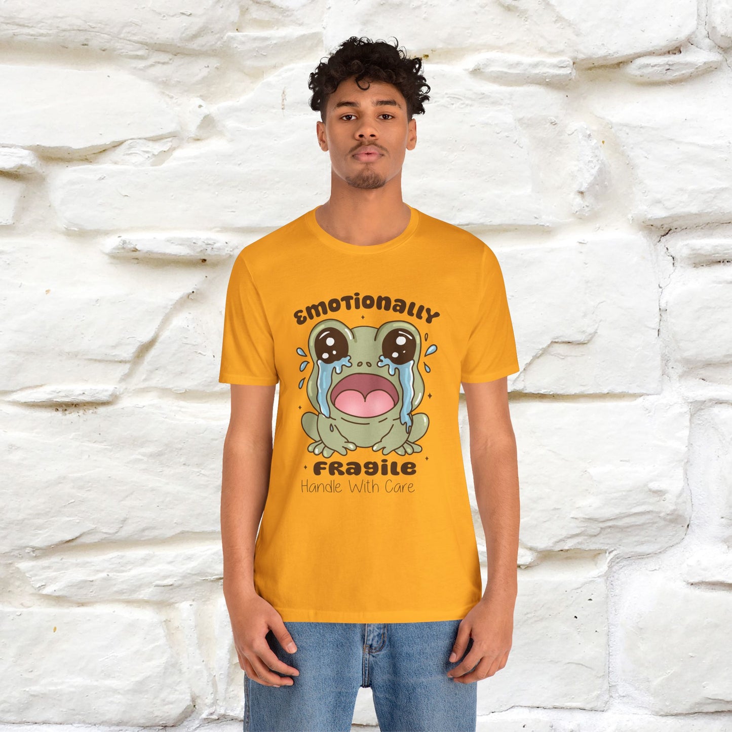 "Emotionally Fragile Handle With Care " Funny T-shirt |Nunu&Miao Studio - Nunu&Miao Studio