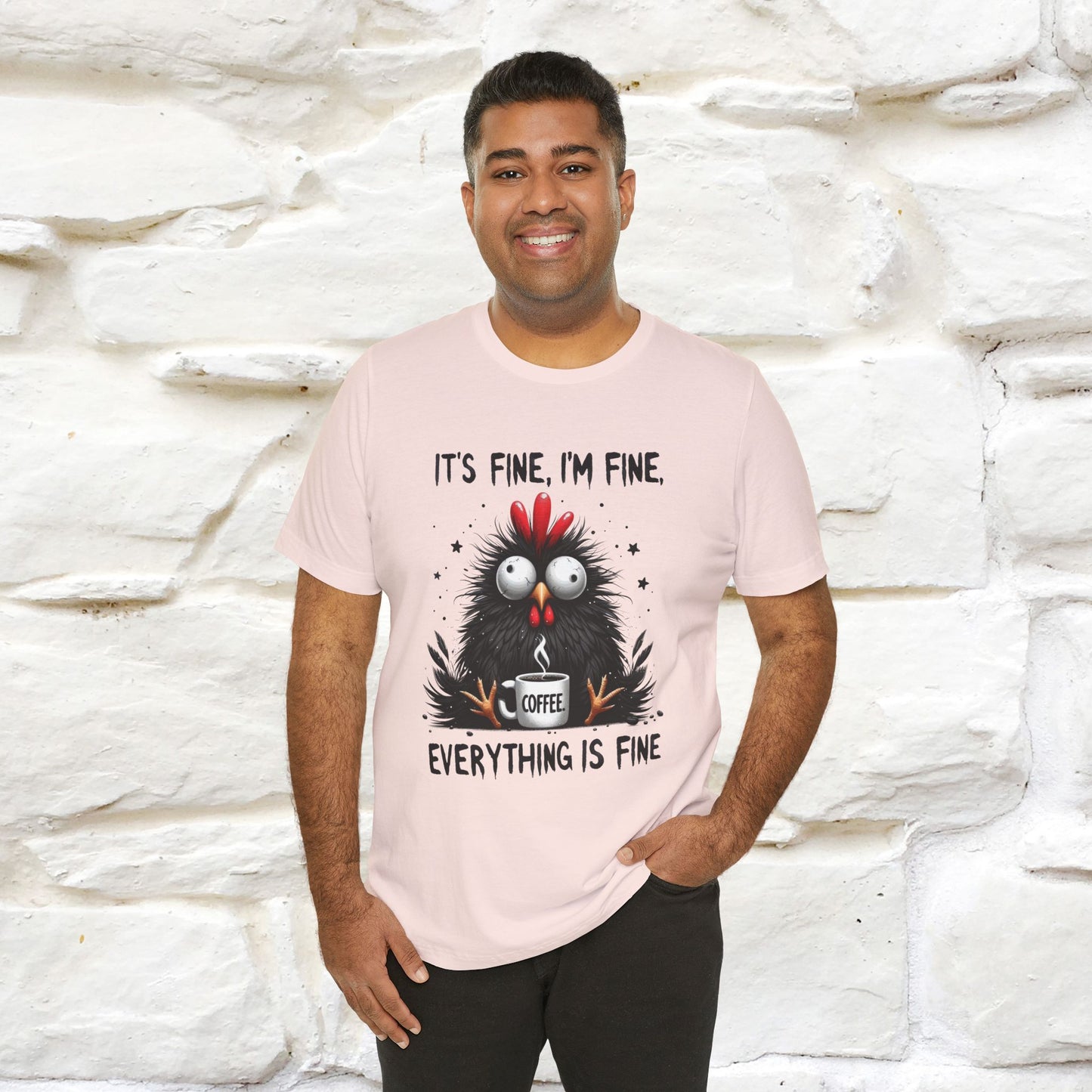 "Everything Is Fine" |Funny T-Shirt | Nunu&Miao Studio