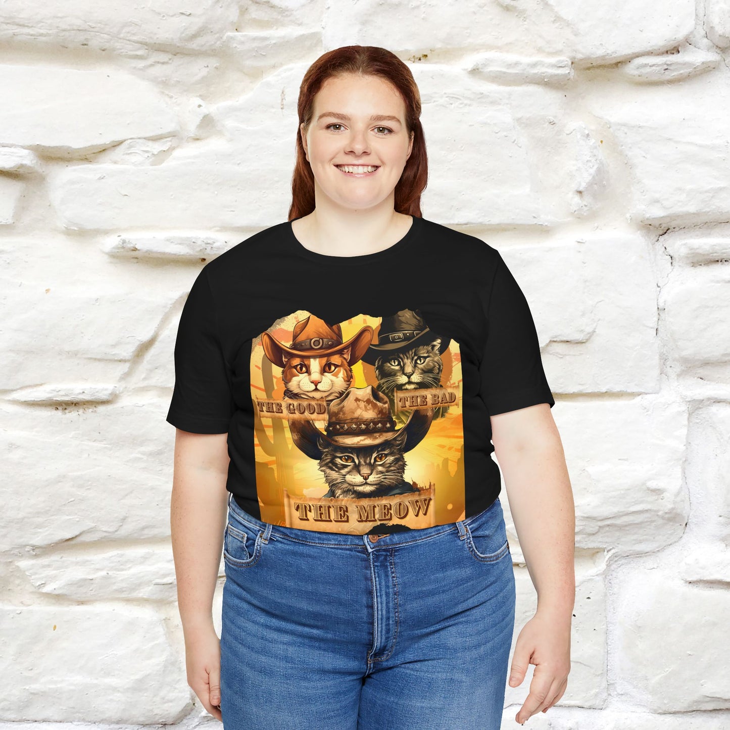 ''The Good, the Bad, and the Meow''| CatT-Shirt | Nunu&Miao Studio