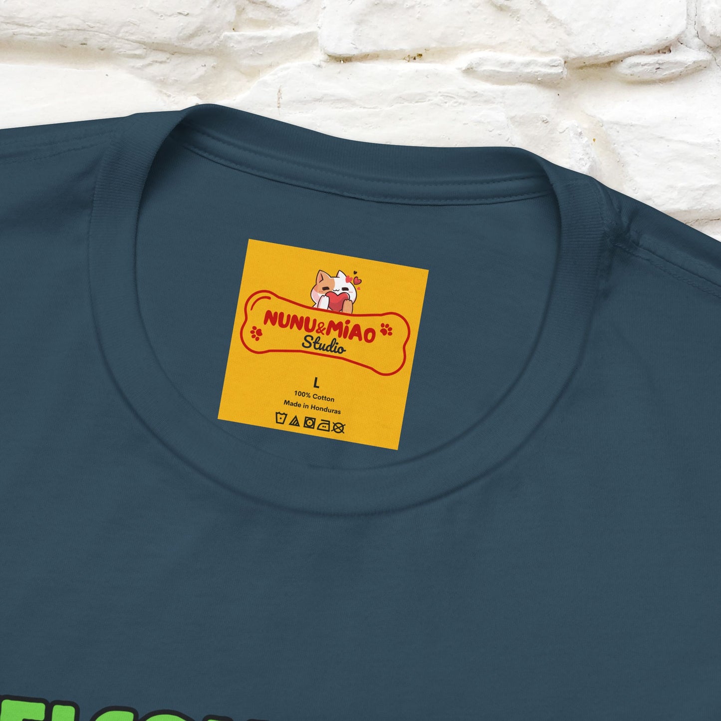 "Welcome To The Bathroom..."Funny Cat T-shirt |Nunu&Miao Studio