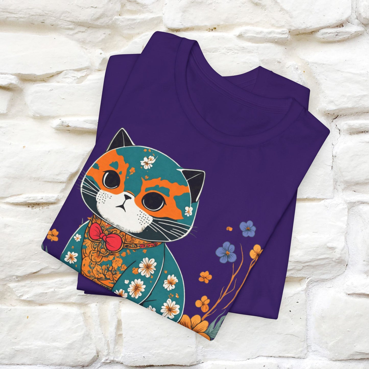 Zen Garden Cat: Japanese-Inspired T-Shirt for Men & Women | 100% Cotton* - Nunu&Miao Studio