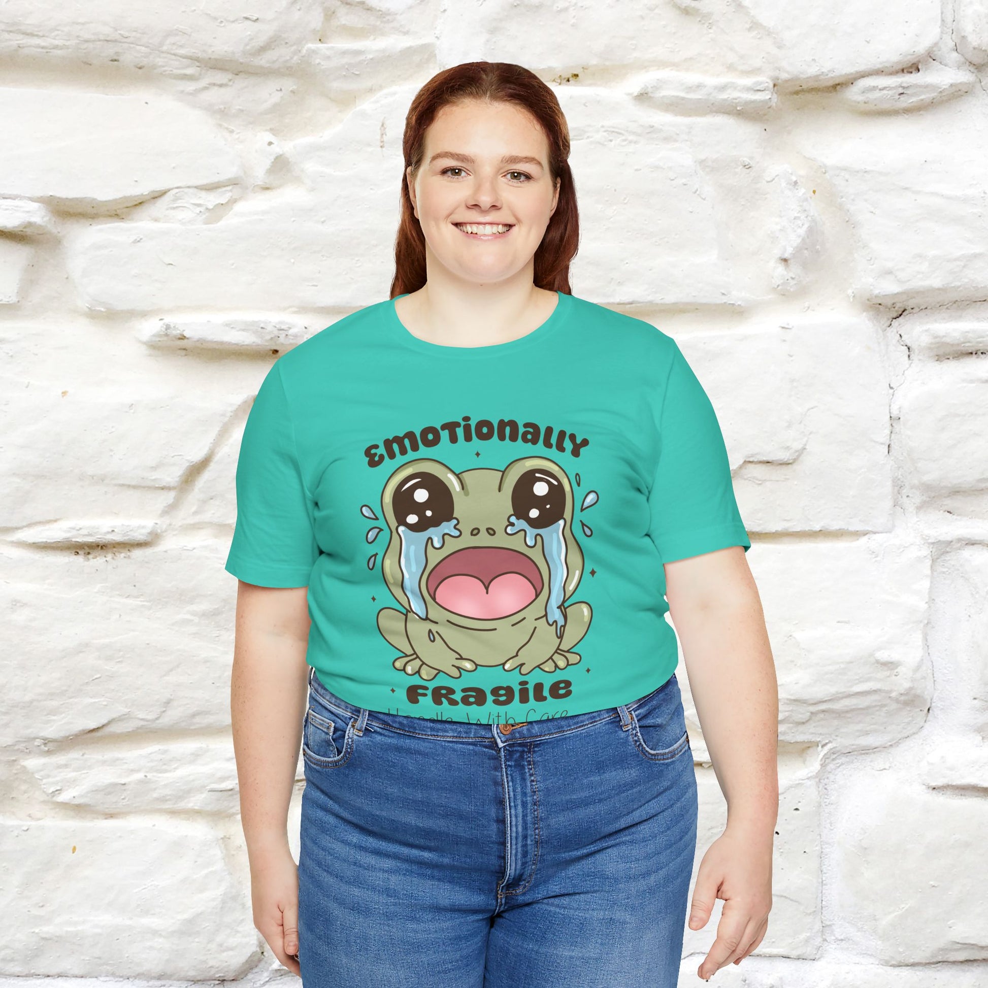 "Emotionally Fragile Handle With Care " Funny T-shirt |Nunu&Miao Studio - Nunu&Miao Studio