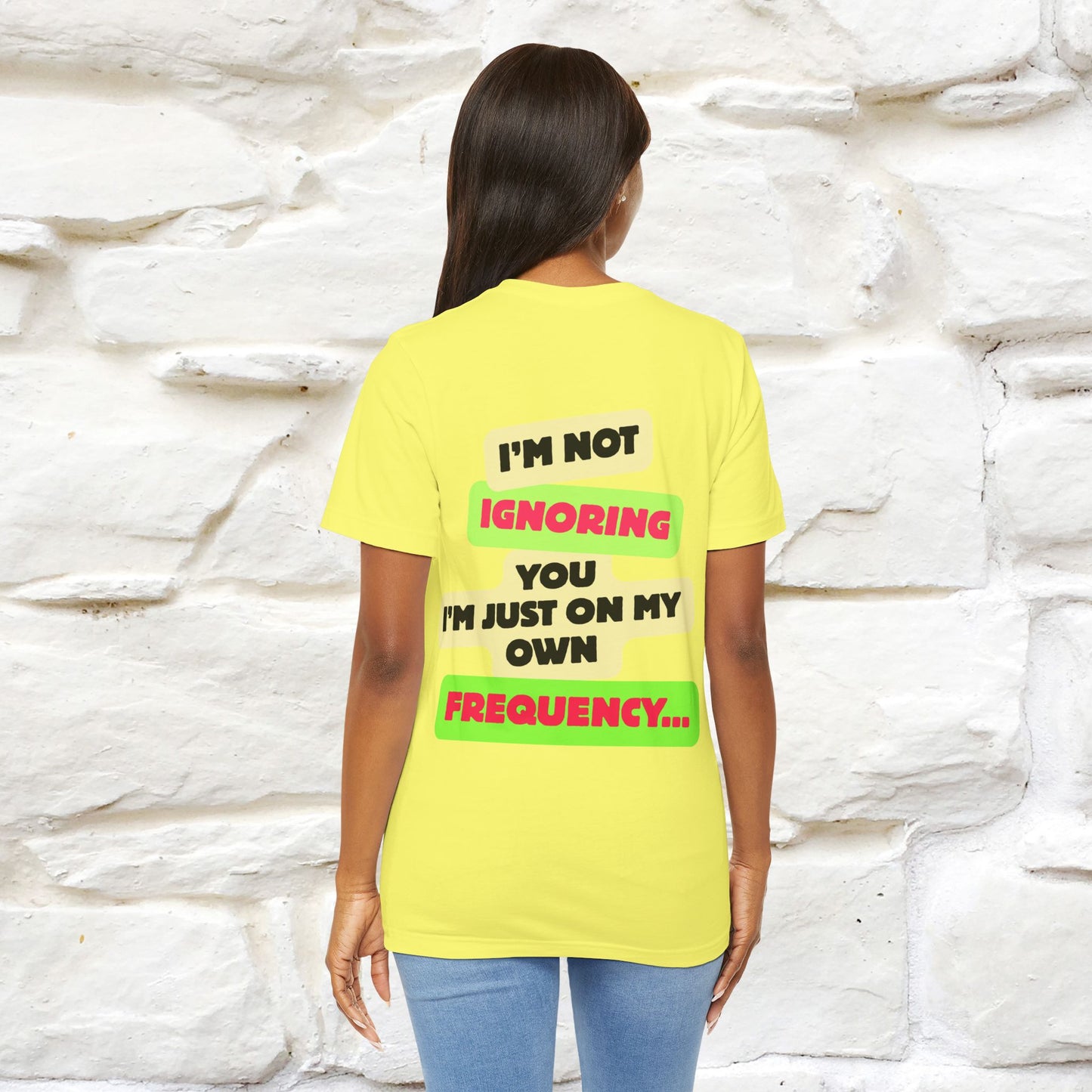"I'm Not Ignoring You. I'm Just .. " Cat T-Shirt | Front & Back Design | Nunu&Miao Studio
