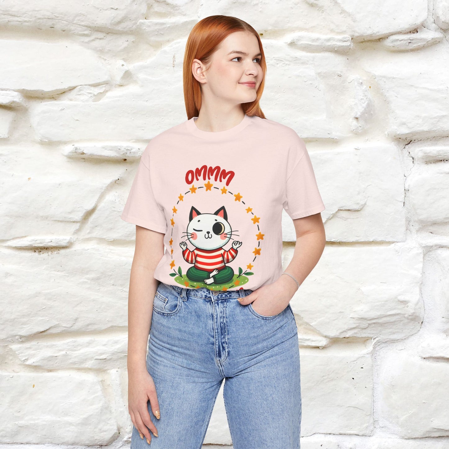 ''Ommm, Keep Calm'' Cat T-Shirt | Nunu&Miao Studio