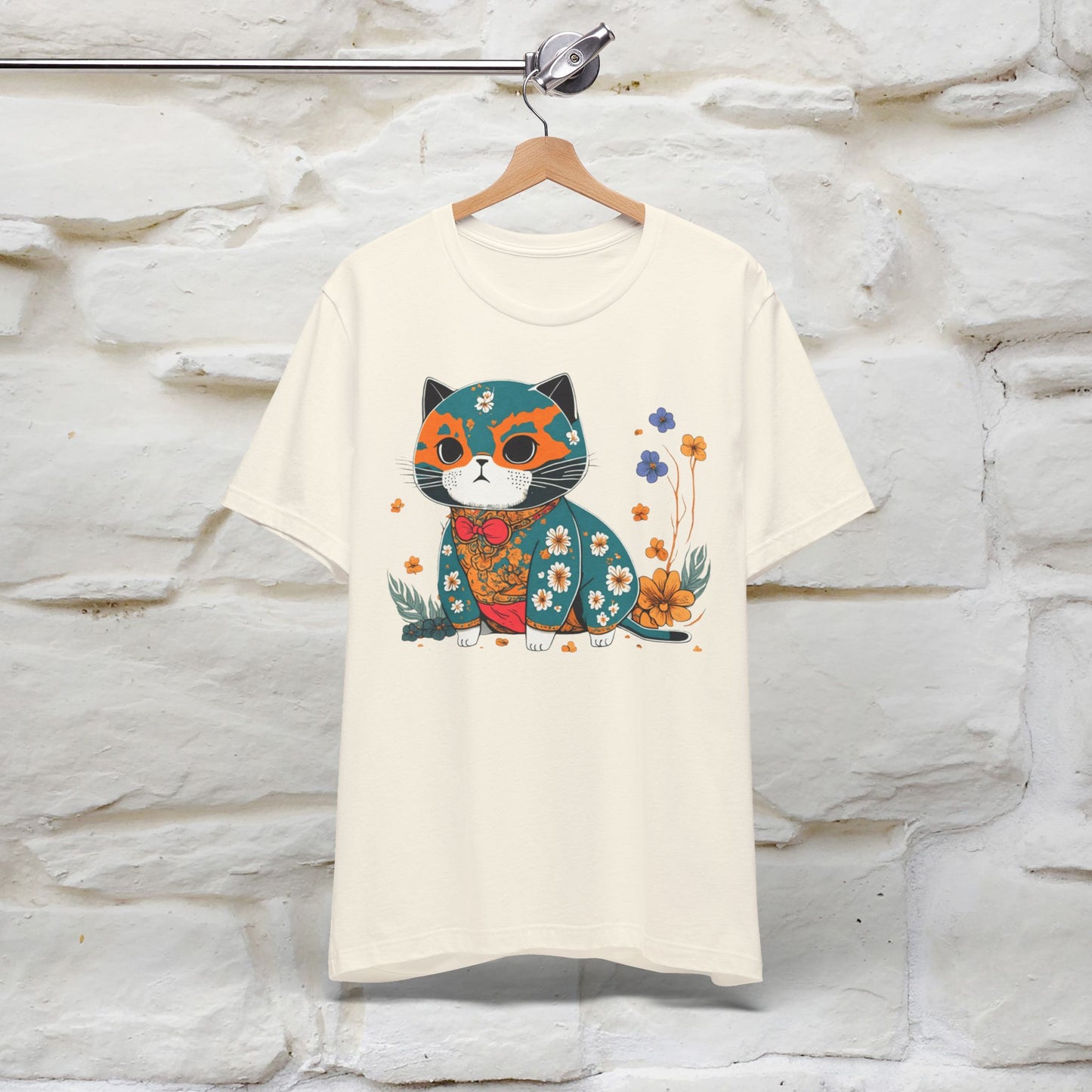 Zen Garden Cat: Japanese-Inspired T-Shirt for Men & Women | 100% Cotton* - Nunu&Miao Studio