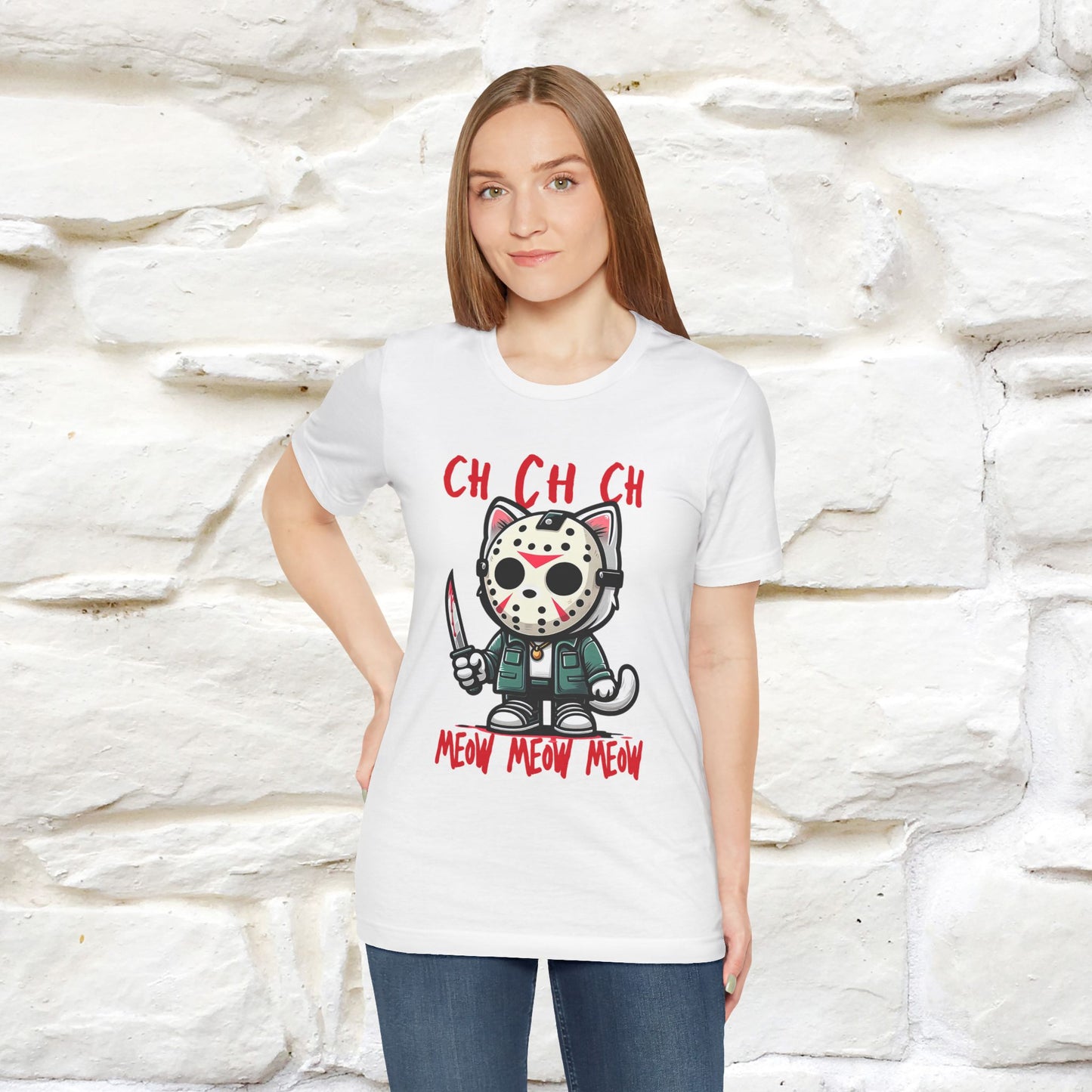 Paws N' Roses T-Shirt | Rock-Inspired Cat Lover Tee for Men & Women | 100% Cotton* - Nunu&Miao Studio