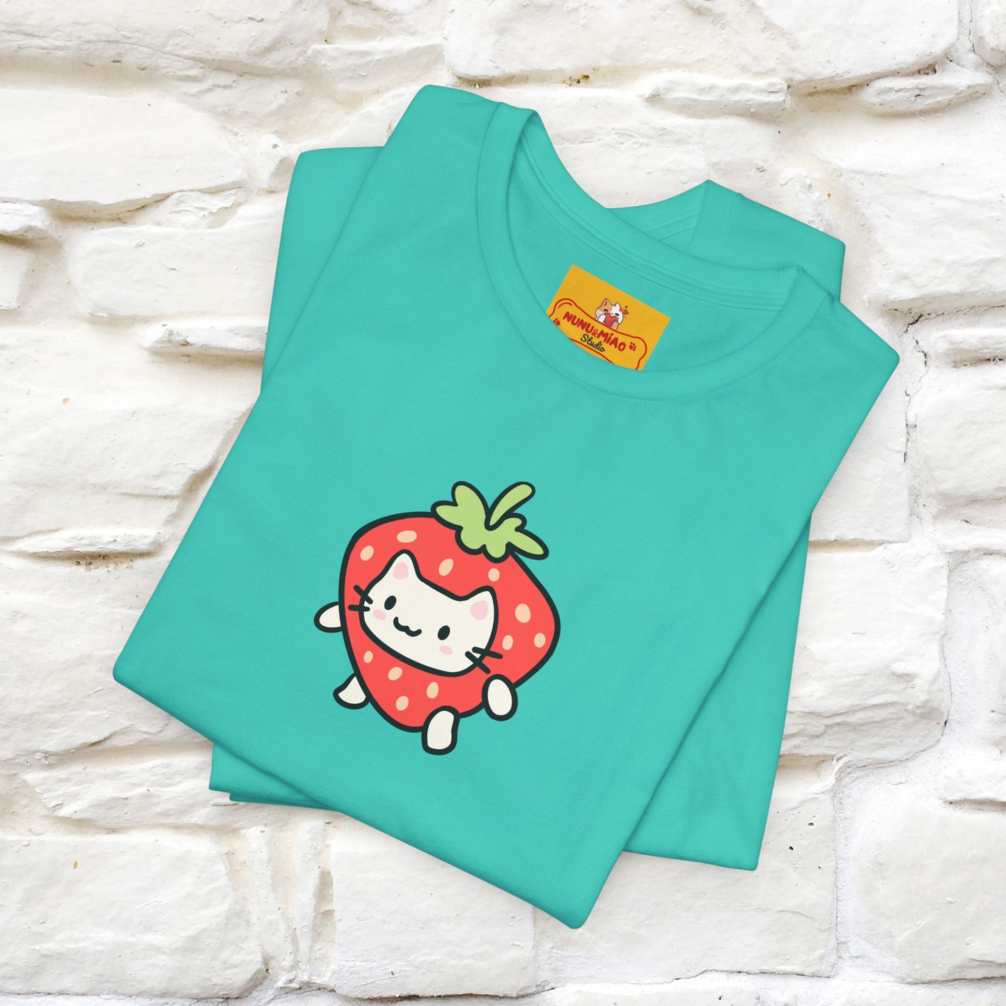 "Dream Without Fear And Love Without Limits'' Cat T-Shirt | Front & Back Design | Nunu&Miao Studio