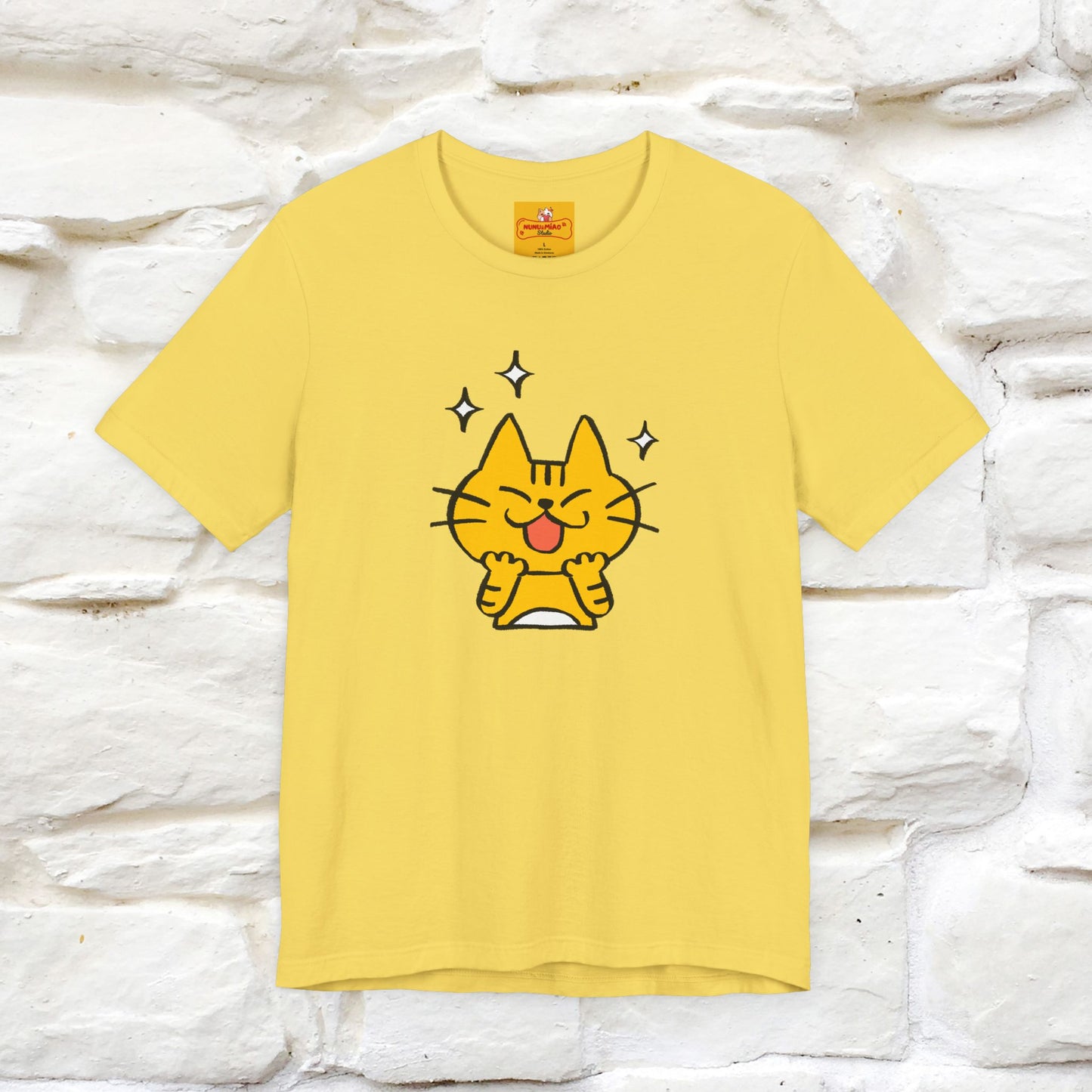 ""It's A Good Day" Cat T-Shirt| Front & Back Design | Nunu&Miao Studio