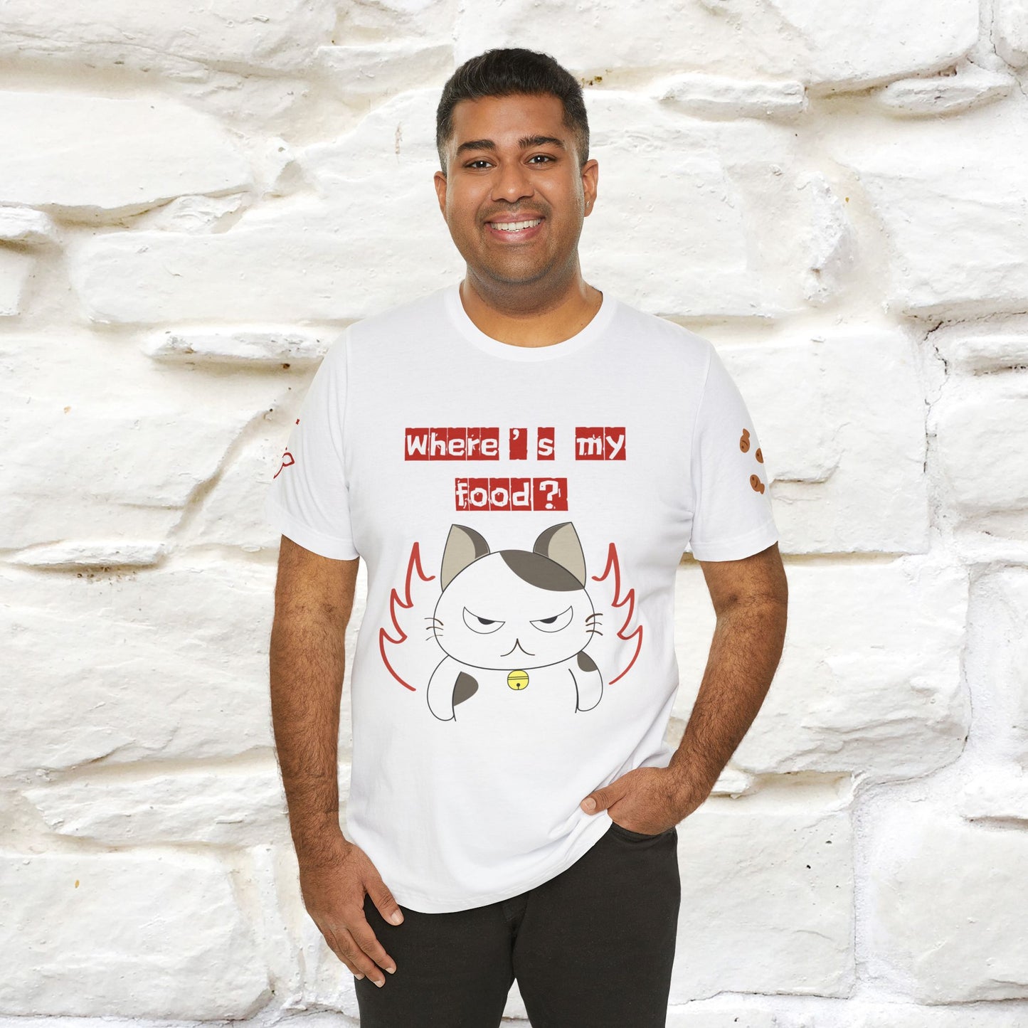 ''Where Is My ....?" Cat T-shirt| Nunu&Miao Studio - Nunu&Miao Studio