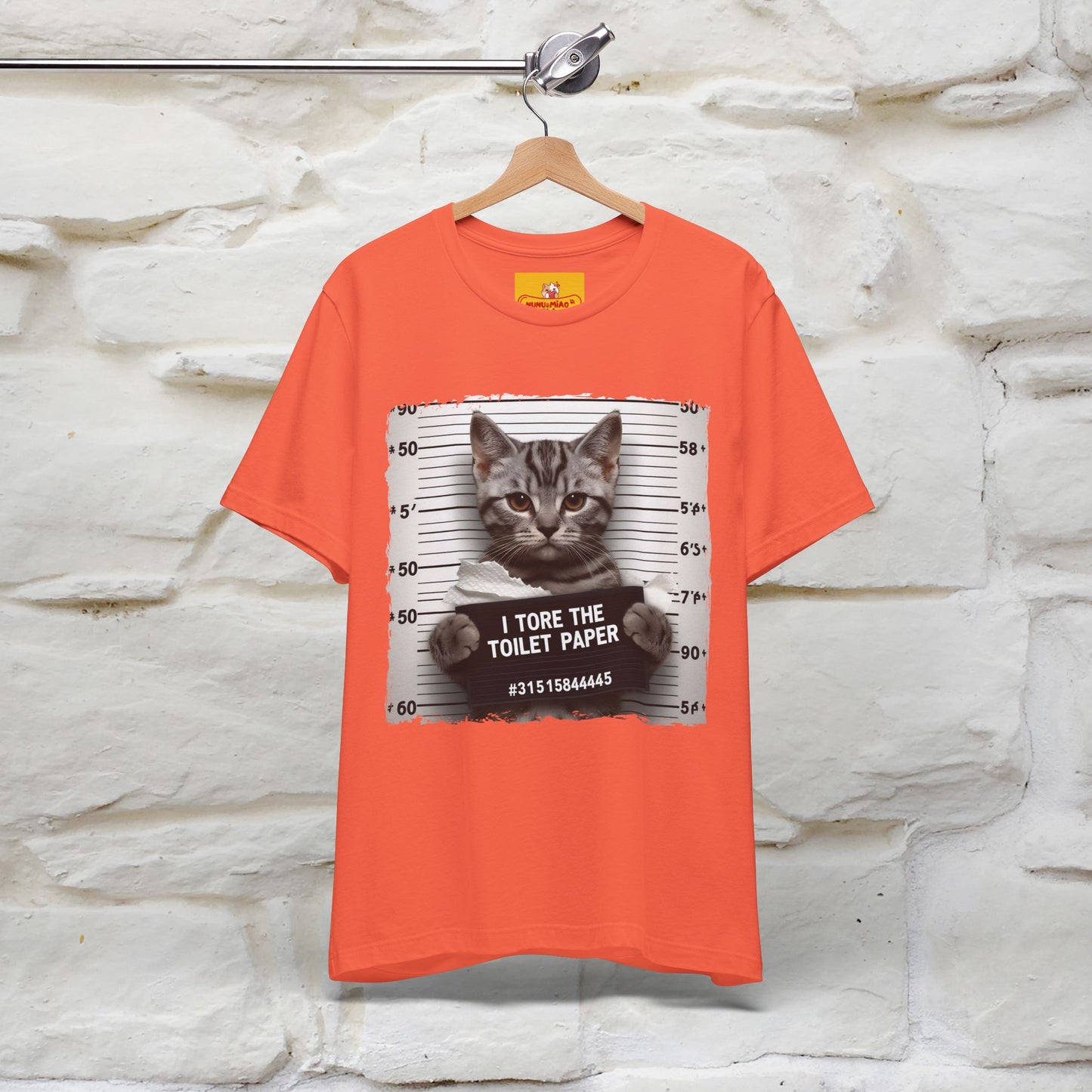 ''I Tore The Toilet Paper'' | Funny Cat T-Shirt | Nunu&Miao Studio