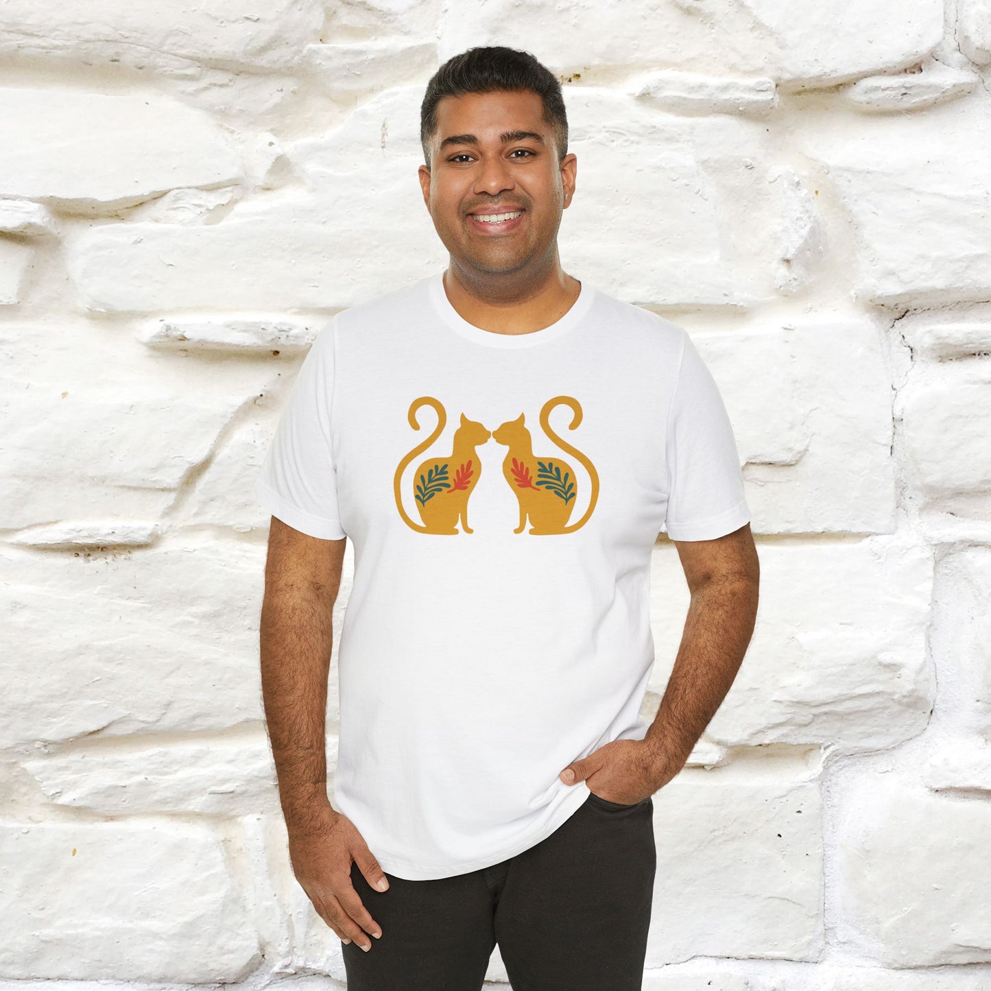 ''Power'' | Cat T-Shirt Front and Back Design | Nunu&Miao Studio