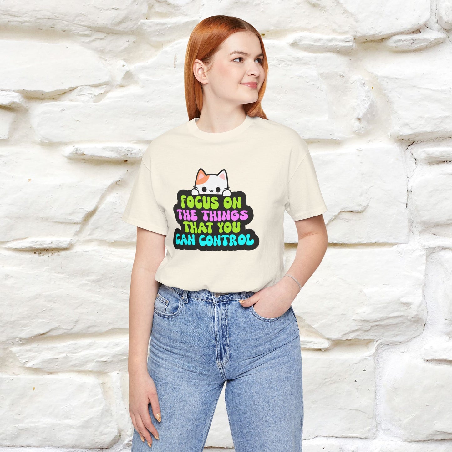 "Focus On The Things ....." T-shirt | Nunu&Miao Studio - Nunu&Miao Studio