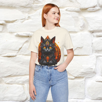 "Black Cat  T-Shirt for Men & Women | 100% Cotton* | Purrfect Cat Lover Tee 🐾"