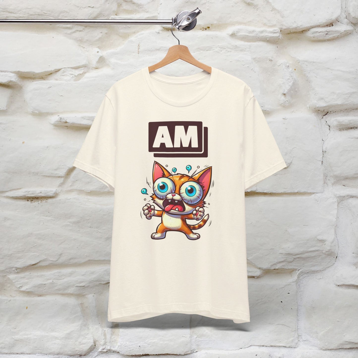 ''I' Am'' T-shirt for Man 100% Cotton* - Nunu&Miao Studio