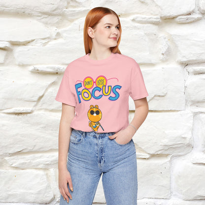 ''Don’t Lose Focus'' Cat T-Shirt | Nunu&Miao Studio
