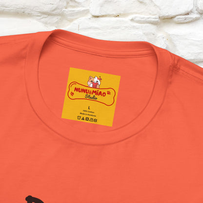 " Dogs Make Me Happy ..."  T-shirt |Nunu&Miao Studio