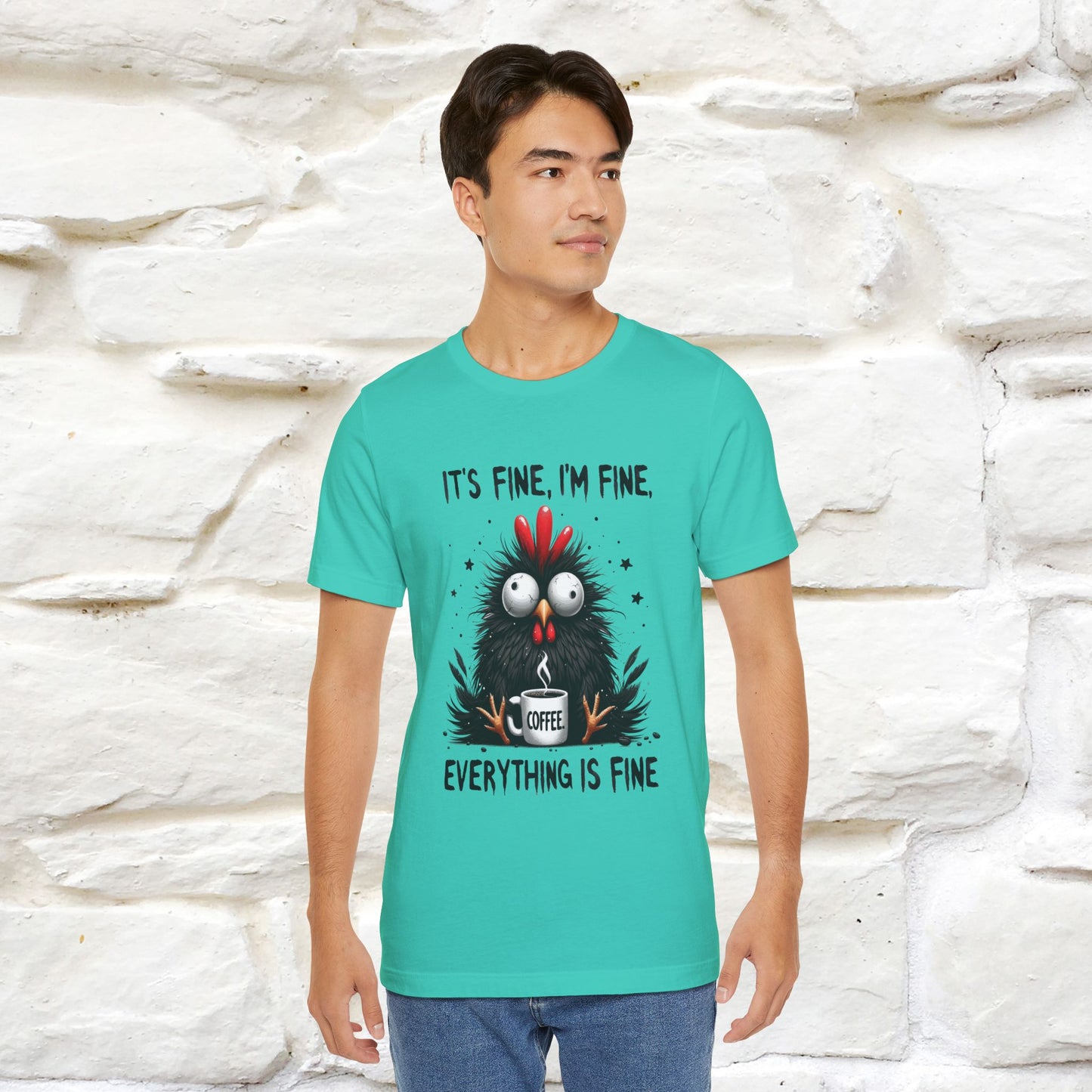 "Everything Is Fine" |Funny T-Shirt | Nunu&Miao Studio