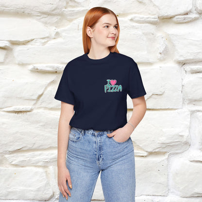 "I Love Pizza"| Cat T-shirt | Nunu&Miao Studio