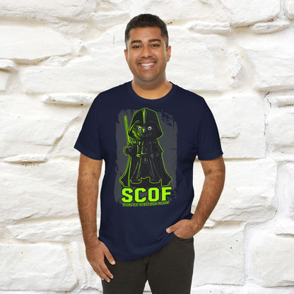 SCOF Space Cat Operation Forces T-Shirt | Galactic Cat Tee for Men & Women | 100% Cotton*