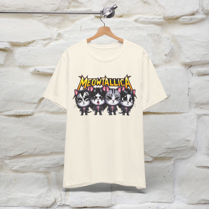 Meowtallica T-Shirt | Rock-Inspired Cat Tee for Men & Women | 100% Cotton*