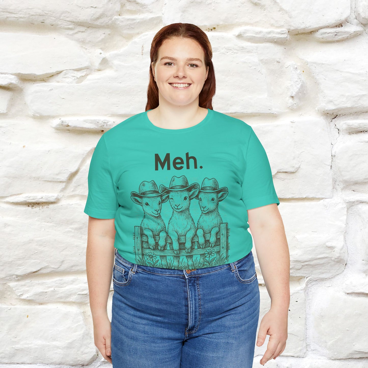 "Meh" Cute T-shirt |Nunu&Miao Studio