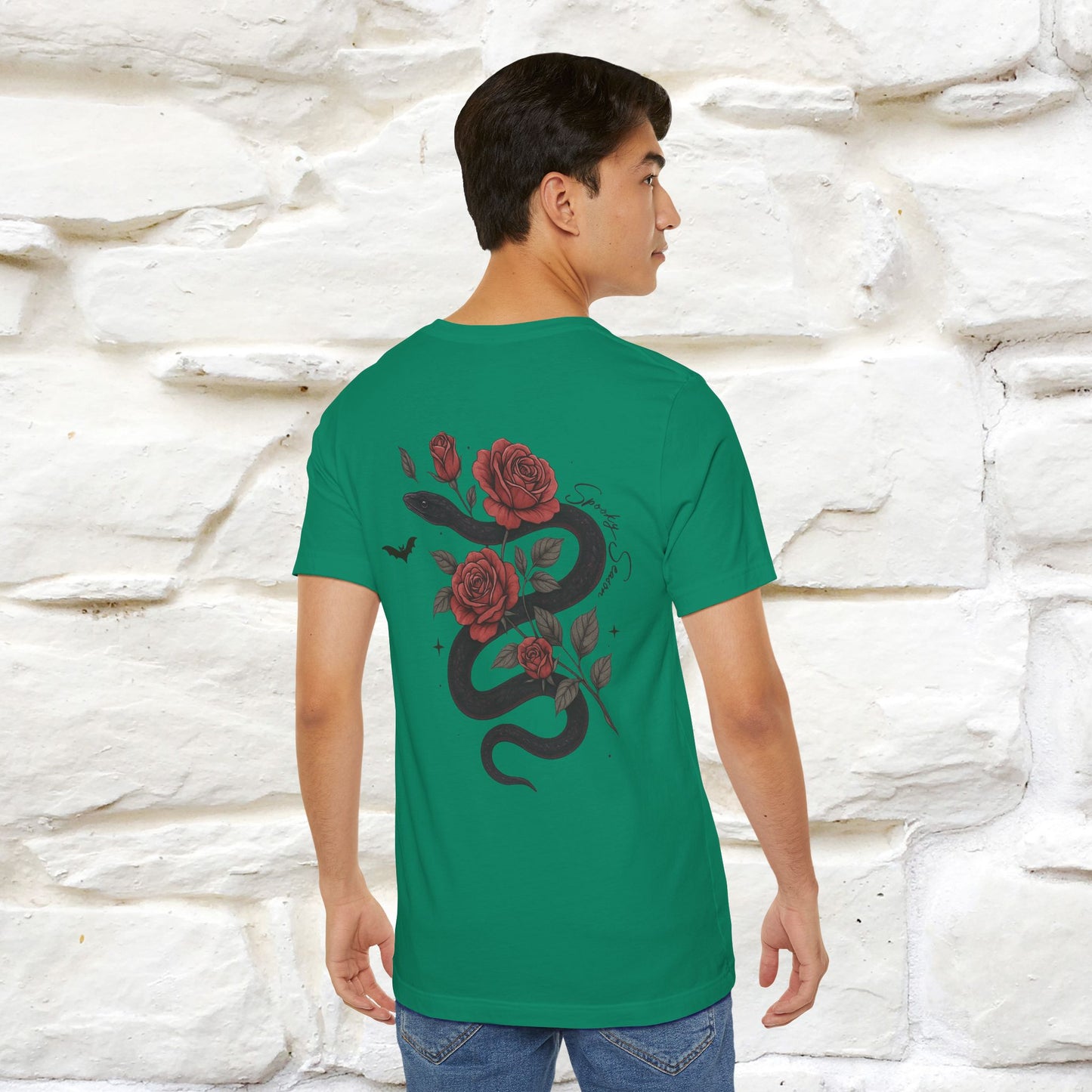 "The Rose and The Snake " Halloween T-shirt |Nunu&Miao Studio