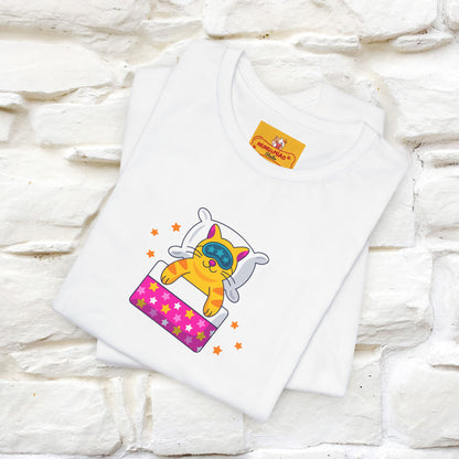 "I Am Sorry I Have Plans With My Bed" |  Cat T-Shirt | Front & Back Design | Nunu&Miao Studio