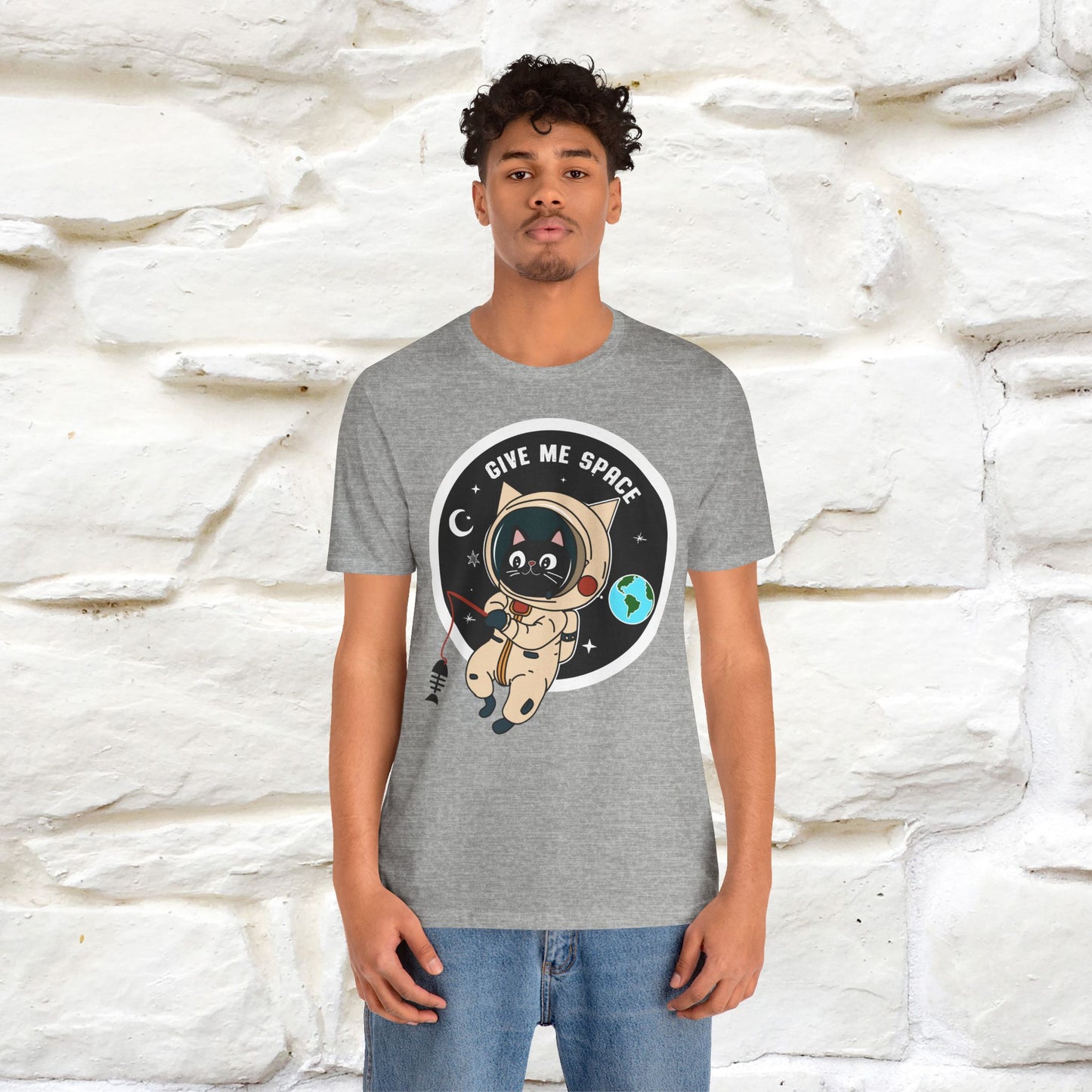 Give Me Space Cat T-Shirt for Men & Women | 100% Cotton* Funny  Tee