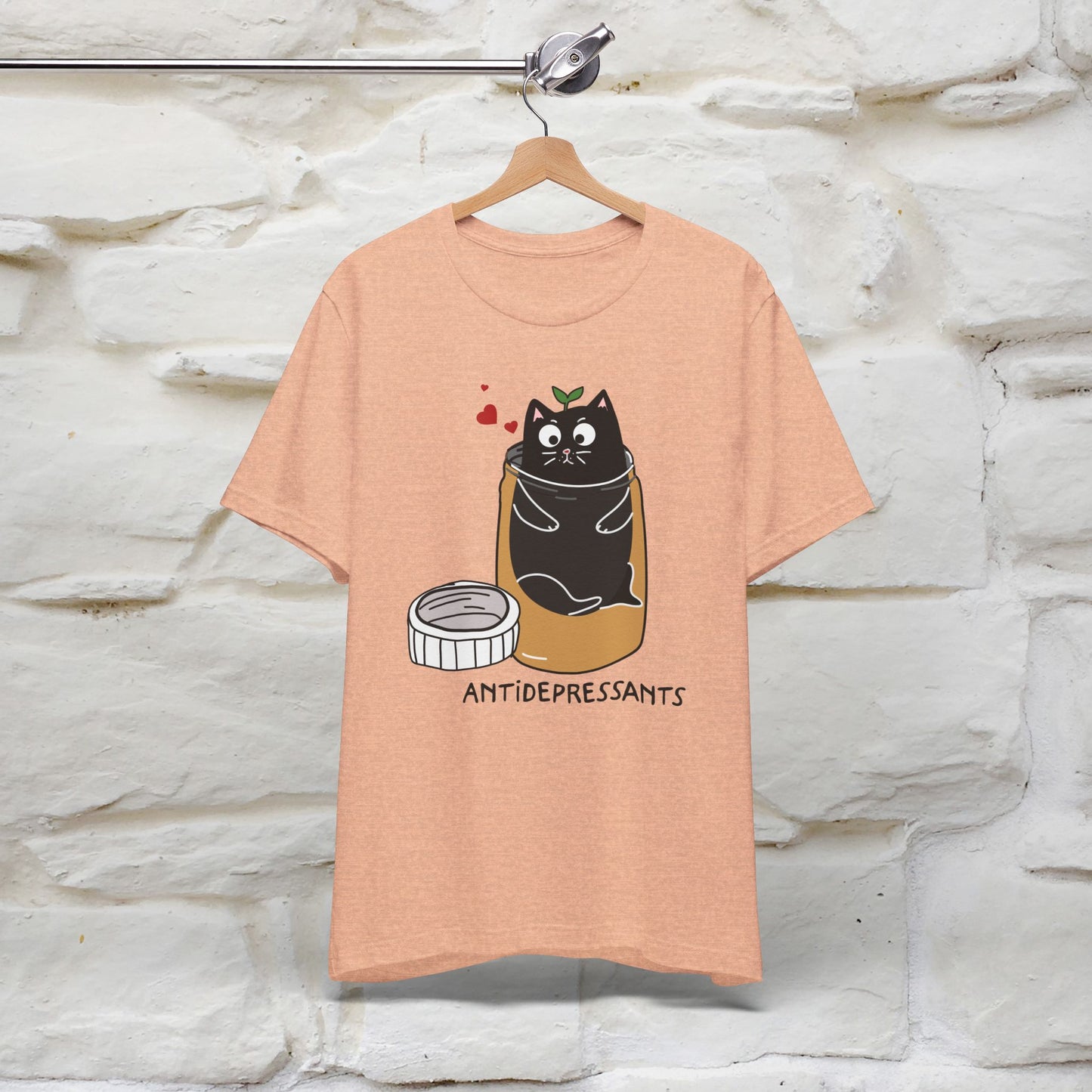 "Antidepressants" Funny Cat T-Shirt for Men & Women | 100% Cotton* 🐾