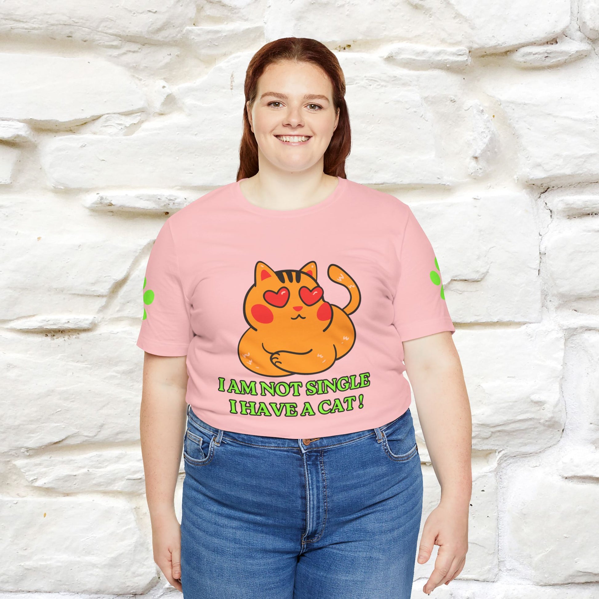 ''I’m Not Single, I Have a Cat'' |Cat Shirt | Nunu&Miao Studio - Nunu&Miao Studio