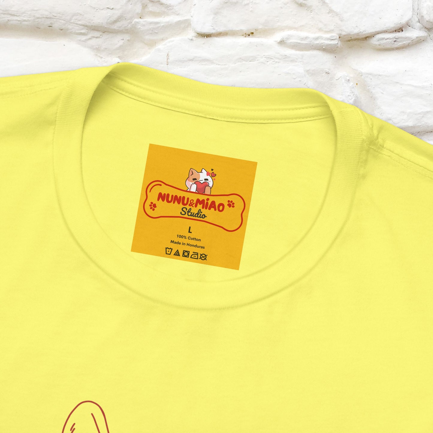 ''Illusion'' Cat T-Shirt Front and Back Design | Nunu&Miao Studio