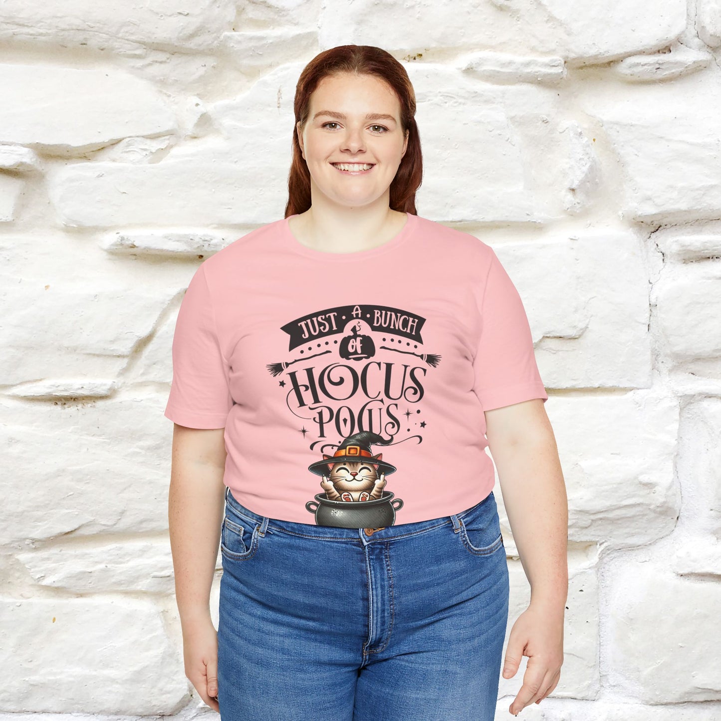 "Just A Bunch Of Hocus Pocus" Cat  T-shirt |Nunu&Miao Studio