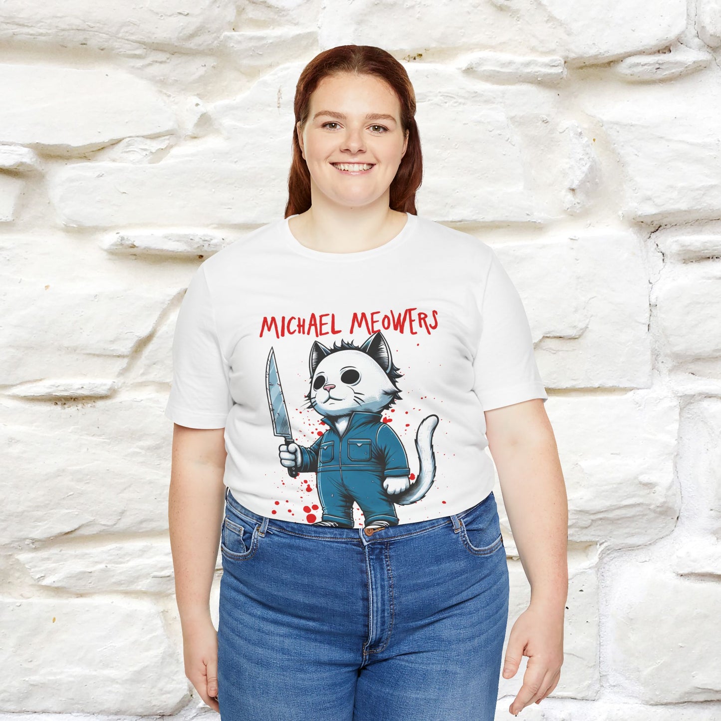 ''Michael Meowers'' Cat T-Shirt |  | Nunu&Miao Studio