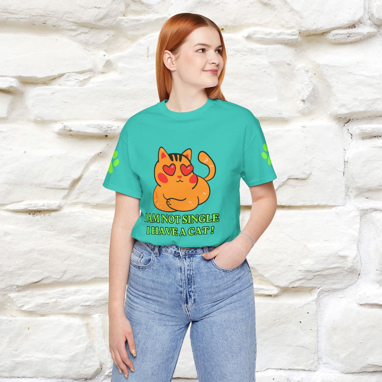 ''I’m Not Single, I Have a Cat'' |Cat Shirt | Nunu&Miao Studio - Nunu&Miao Studio