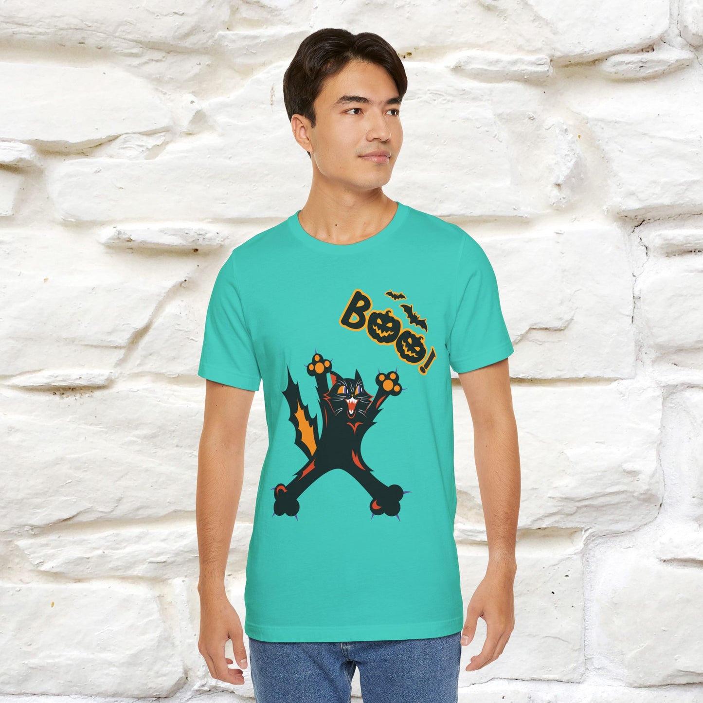"Boo" Cat  T-shirt |Nunu&Miao Studio