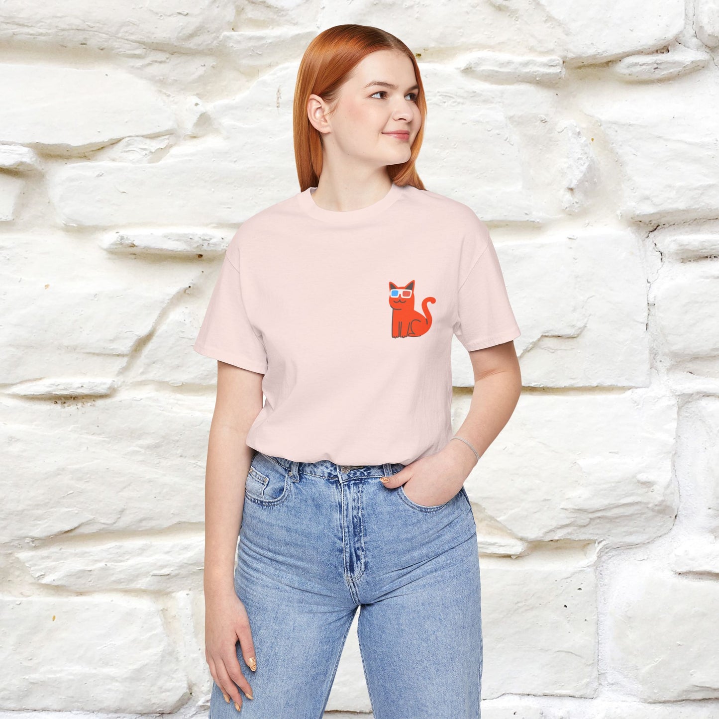 "See the Good in Yourself and Others" Cat T-Shirt | Front & Back Design | Nunu&Miao Studio