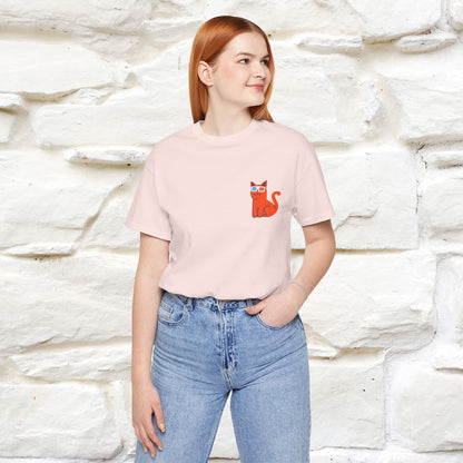 "See the Good in Yourself and Others" Cat T-Shirt | Front & Back Design | Nunu&Miao Studio