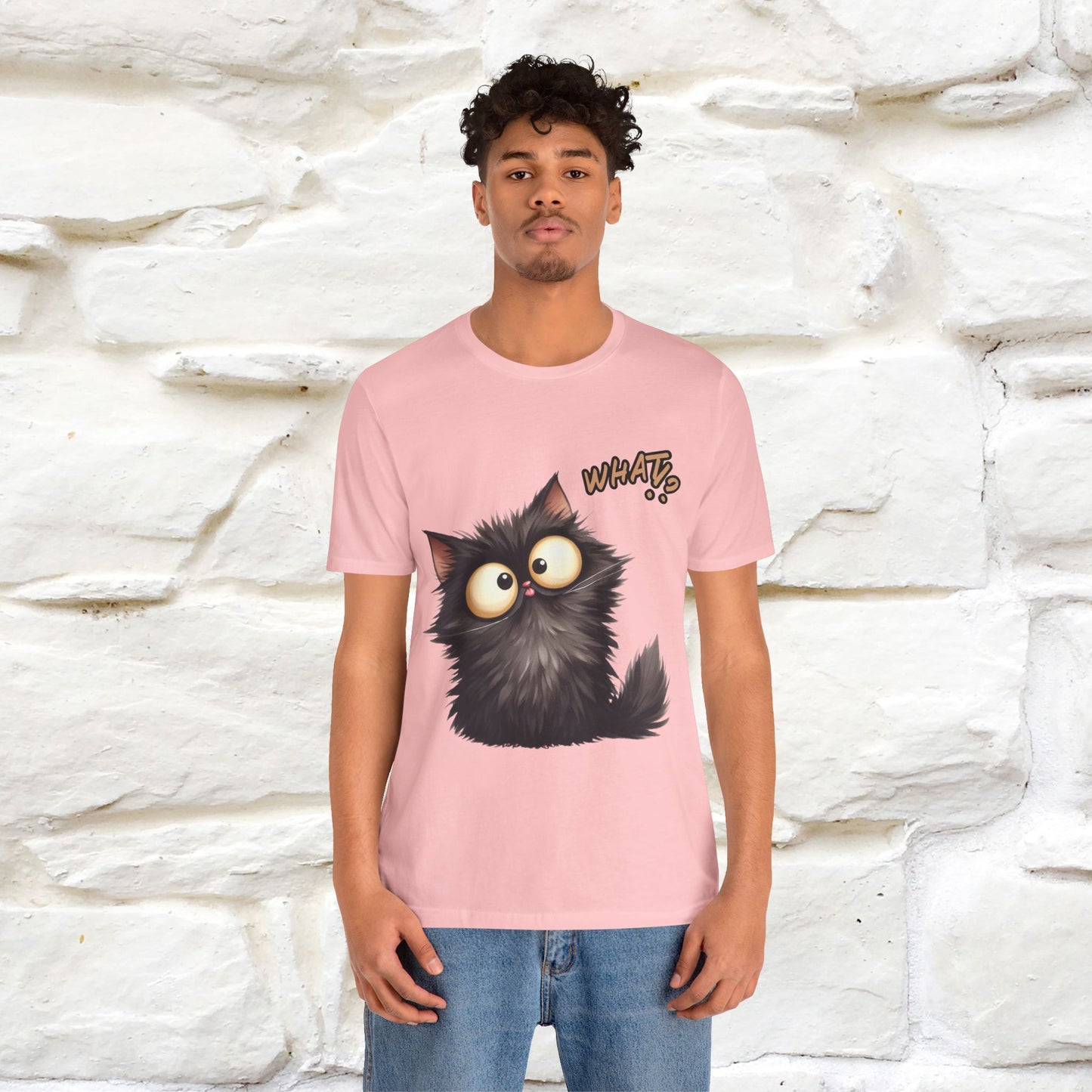 ''What ?'' | Cat T-Shirt  | Nunu&Miao Studio