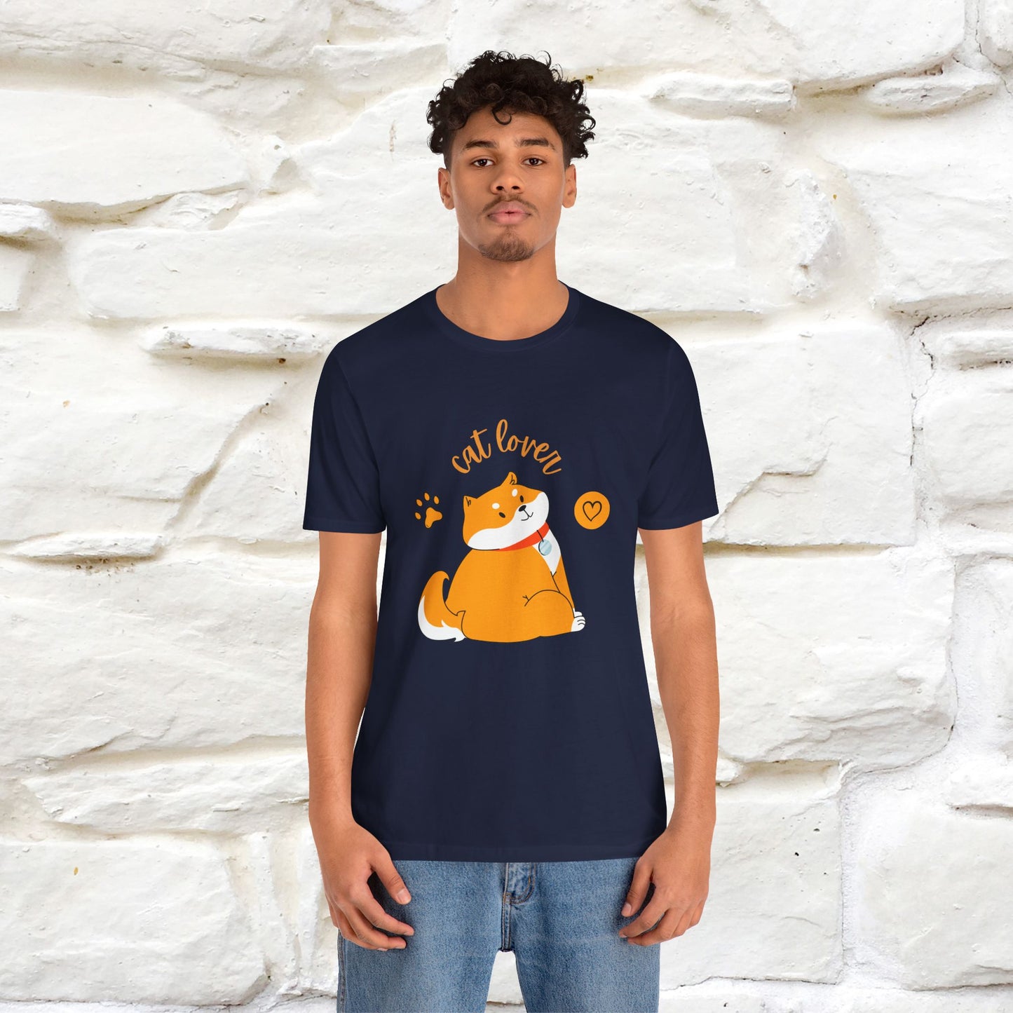 "Cat Lover" T-Shirt for Men & Women | 100% Cotton* | Purrfect Gift for Cat Enthusiasts