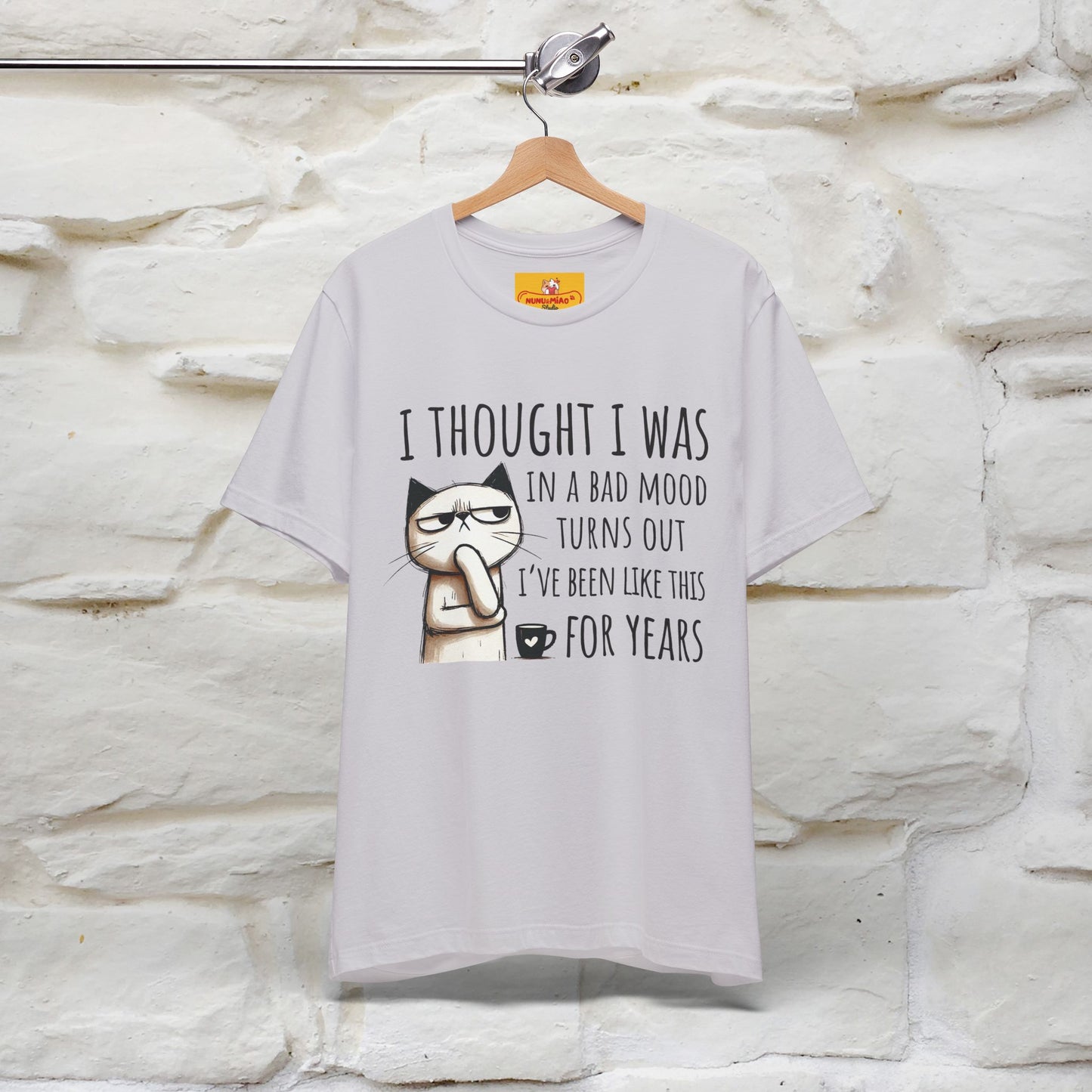 "I Thought I was In A Bad Mood.. " Cat  T-shirt |Nunu&Miao Studio