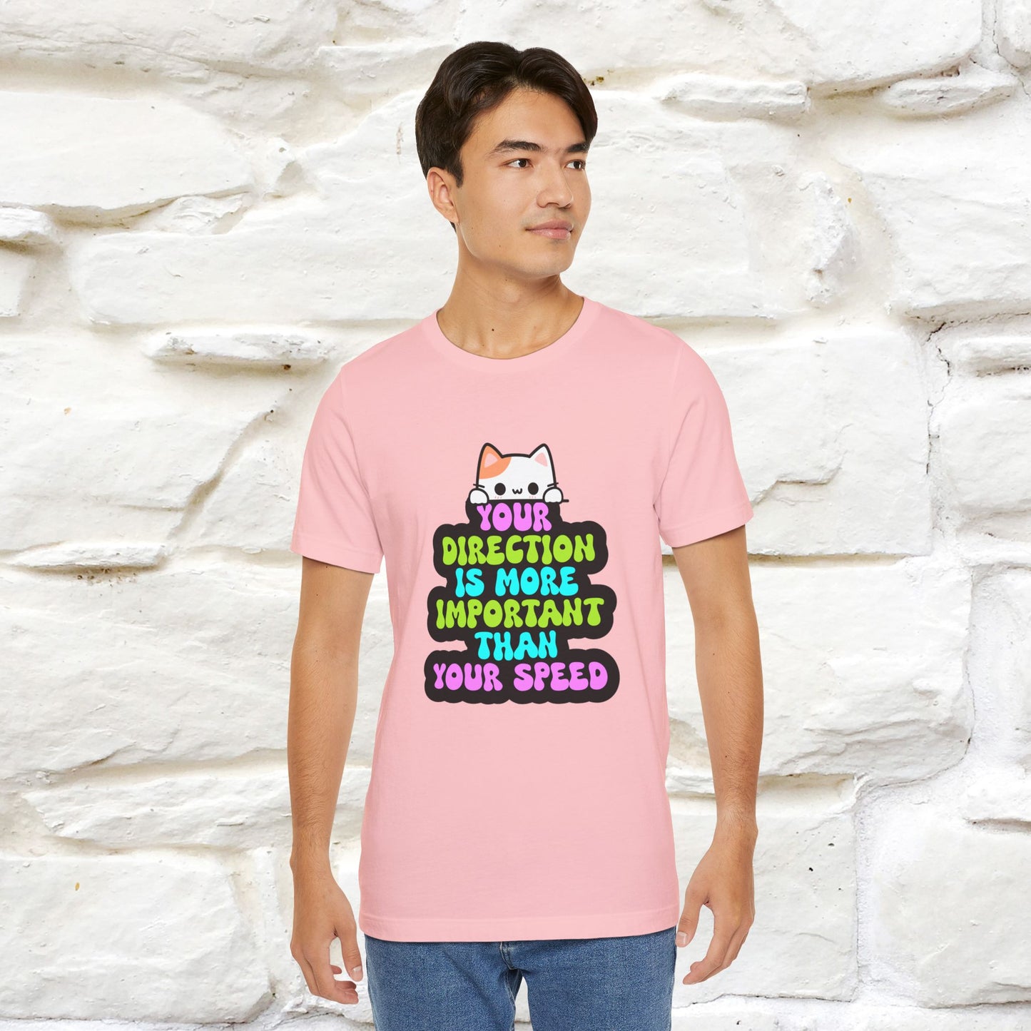 "Your Direction Is More ..." |  Cat T-shirt | Nunu&Miao Studio - Nunu&Miao Studio