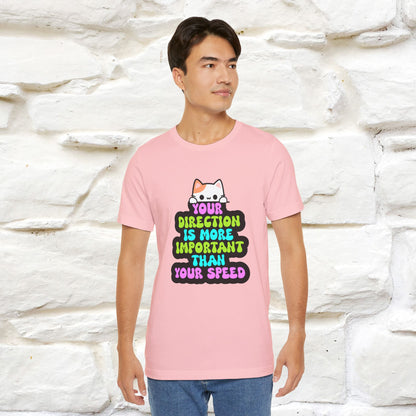 "Your Direction Is More ..." |  Cat T-shirt | Nunu&Miao Studio - Nunu&Miao Studio