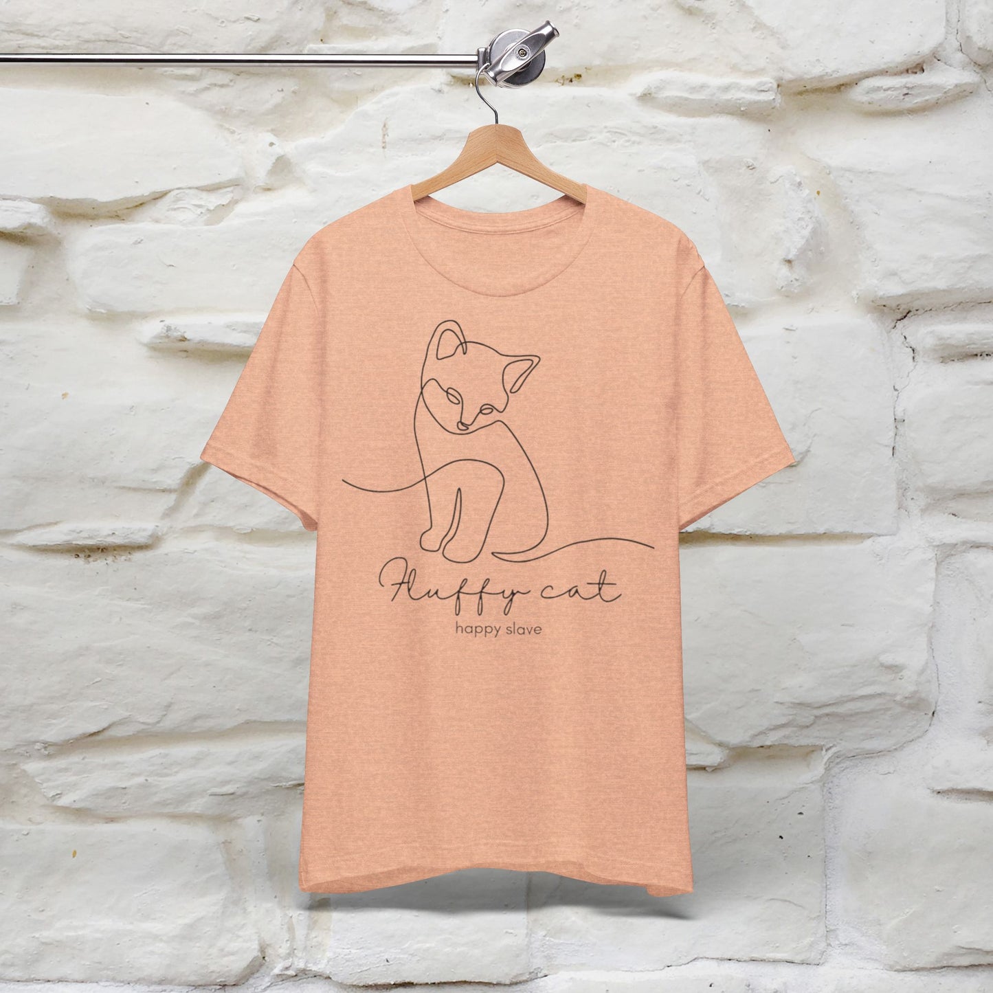 Happy Cat, Happy Slave: Quirky Cat T-Shirt for Men & Women | 100% Cotton*