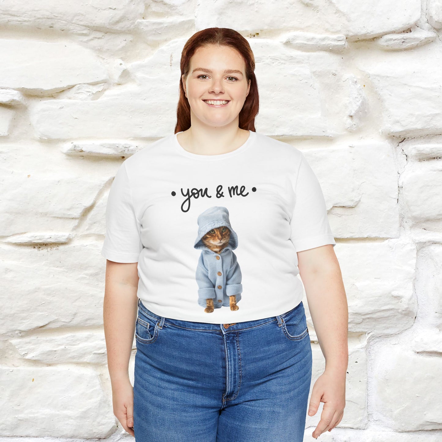 ''You And Me'  Cat T-shirt for Men and Women  100% Cotton*