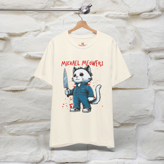 Michael Meowers T-Shirt | Playful Cat Parody Tee for Men & Women | 100% Cotton*