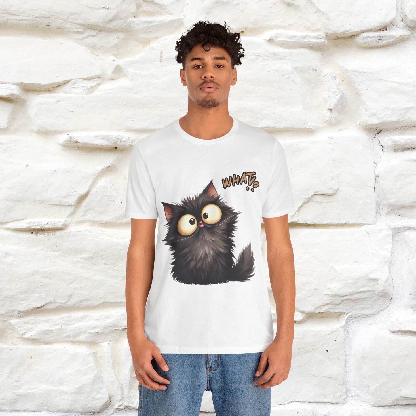 ''What ?'' | Cat T-Shirt  | Nunu&Miao Studio