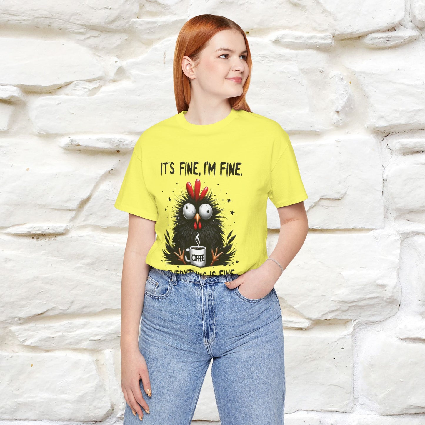 "Everything Is Fine" |Funny T-Shirt | Nunu&Miao Studio