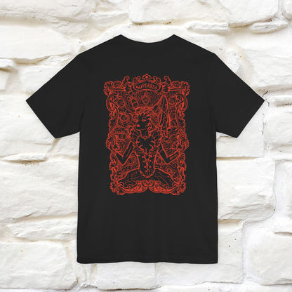 "Superbia'' Cat T-Shirt Front and Back Design | Nunu&Miao Studio