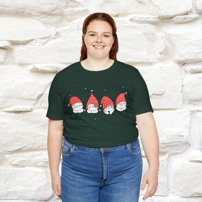 Christmas Cute Cats T-shirt for Men & Women | 100% Cotton* 🐾