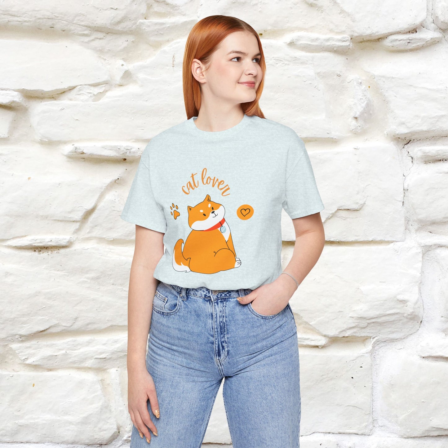 "Cat Lover" T-Shirt for Men & Women | 100% Cotton | Purrfect Gift for Cat Enthusiasts